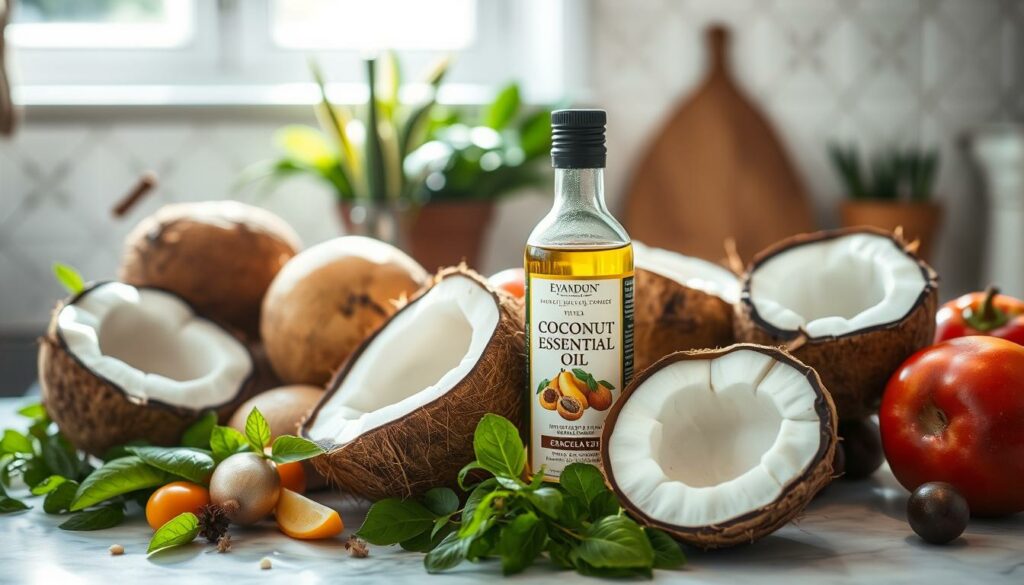 coconut essential oil culinary