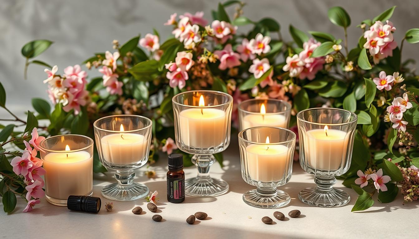 essential oil candles