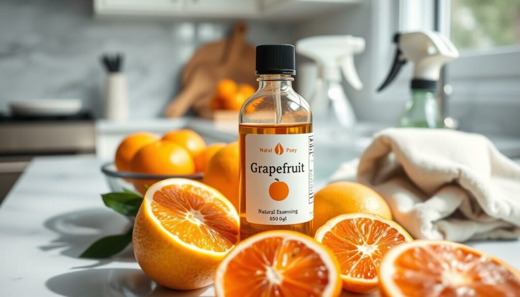 grapefruit essential oil cleaning