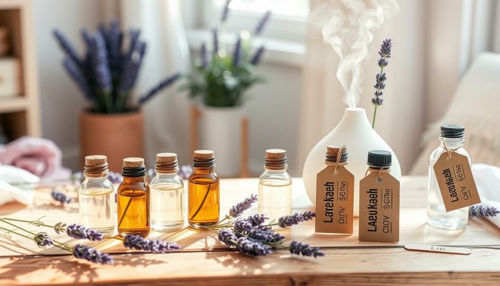 homemade lavender essential oil products