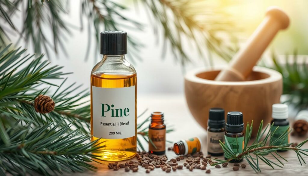 pine essential oil blending